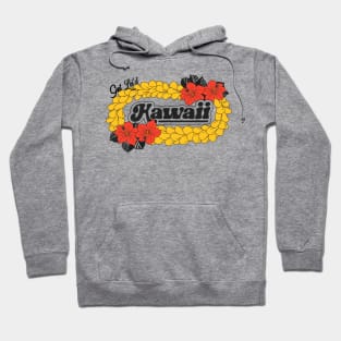 Retro Style Hawaii 'Get Lei'd' Tourist Souvenir Hoodie